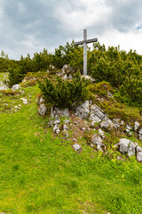 Feuerkogel auf der Sarsteinhütte - Dachstein Krippenstein am Hallstätter See, Obertraun im Sommer...