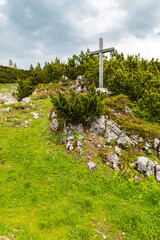 Feuerkogel auf der Sarsteinhütte - Dachstein Krippenstein am Hallstätter See, Obertraun im Sommer...