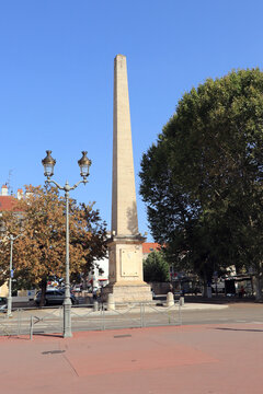 obelisk in Chalon Sur Sa&ocirc;ne France