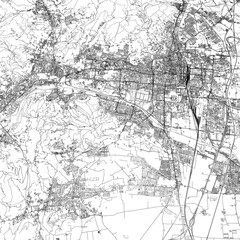 Obraz premium 3D illustration of city and urban in Brescia Italy