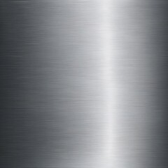 A smooth, brushed metal plate