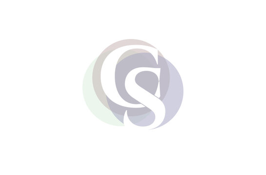 CS Letter Logo, letter cs logo design vector template, monogram logo, CS logo letter initial,
