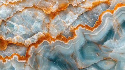 Polished onyx marble with high-resolution, aqua tone emperador marble, natural breccia stone agate surface, modern Italian marble for interior-exterior home decoration tile and ceramic