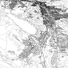 Fototapeta premium 3D illustration of city and urban in Tbilisi Georgia