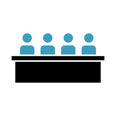 Meeting icon template