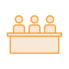 Meeting icon template