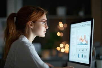 Gen Z client in a virtual meeting reviewing a simple visual guide to debt repayment â€“ Advisor using charts and personalized advice to break down options, accessibility, remote financial guidance