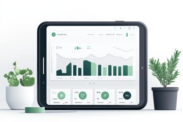 push notifications, and eco-conscious investment options, emphasizing modern financial management for Gen