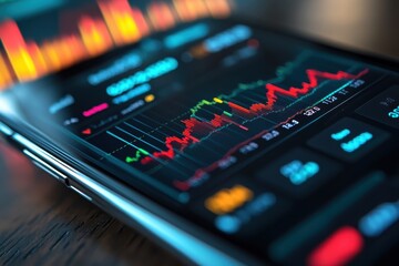 Close-up of mobile notifications delivering personalized weekly financial summaries â€“ Advisor tailoring insights based on spending habits, blending human advice with digital convenience, fintech