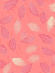 Fototapeta premium seamless floral minimalist, pastel color, pattern style --chaos 30 --ar 3:4 --v 6.1 Job ID: 144c7d44-84d5-4695-b56a-9bd4623f630e