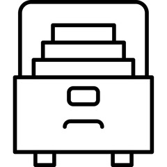 Filing Cabinet Icon