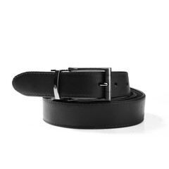 Men's belt made of genuine animal leather