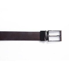 Men's belt made of genuine animal leather