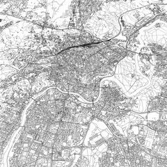 Fototapeta premium 3D illustration of city and urban in Vilnius Lithuania