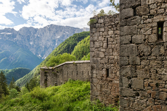 Fort Predel or Predil Fortification in italian and slovenia border