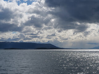 Der Beagle-Kanal am südlichsten Ende von Argentinien und Chile