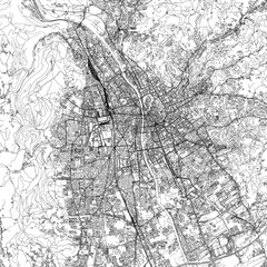 Fototapeta premium 3D illustration of city and urban in Graz Austria