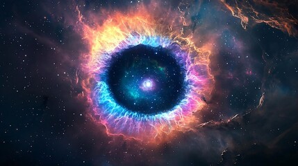 Cosmic Eye Nebula  A Stellar Spectacle