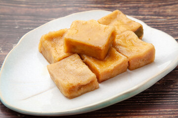 高野豆腐の揚げ煮