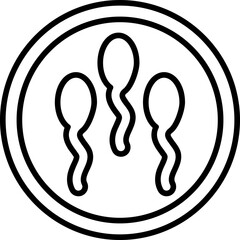 Spermatozoon Icon