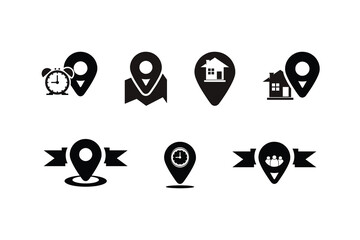 Time,  and date icon vector in flat style. Clock  and calendar sign symbol ESP 10