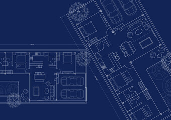Write a blueprint architecture for building.