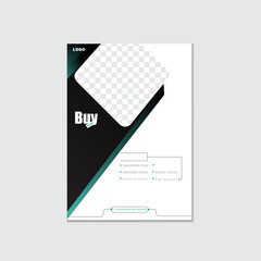 Real estate flyer poster design