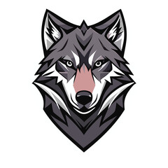 Obraz premium wolf head vector