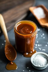 homemade salted caramel sauce