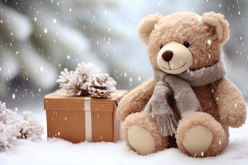 A modern and stylized Christmas tree with a minimalist design