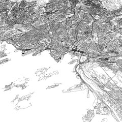 Obraz premium 3D illustration of city and urban in Oslo Norway