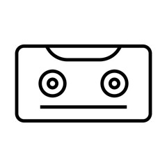 Cassette Tape Icon Design