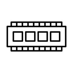 Film Strip Icon Design