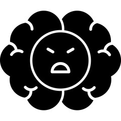 Angry Reaction Icon