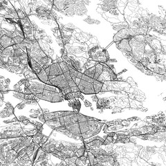 Fototapeta premium 3D illustration of city and urban in Stockholm Sweden