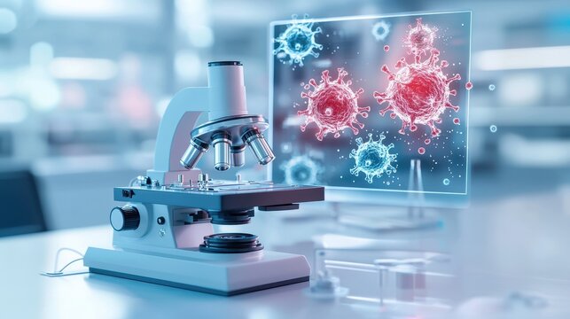 Isolated optical instrument for scientific research in a white lab
