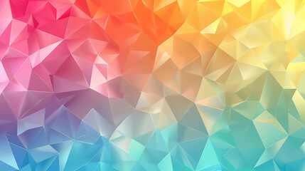 Fototapeta premium Abstract Geometric Colorful Background, Abstract Geometric Colorful Wallpaper, Generative