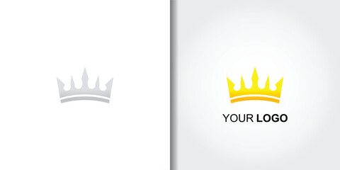 Luxury Crown Emblem Design