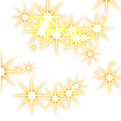 Golden Star Light For Decoration Twinkle Twinkle