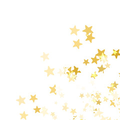 Velvet Gold Glitter Golden Star Glitter Illustration