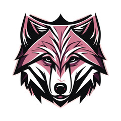 Obraz premium wolf tribal tattoo