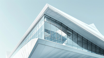 The concept of worlds technological changes. Double exposure Hologram of abstract technology glowing icons, panoramic cityscape of Singapore at sunset, Asia