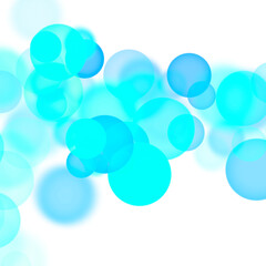Bokeh Light Abstract Blue Bokeh Soft Blue Light Circles