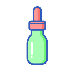 Beauty make up colored icon pack