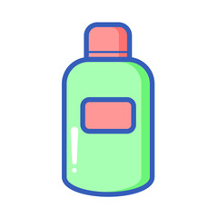 Beauty make up colored icon pack