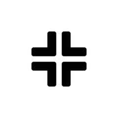 Obraz premium Expand icon vector. Full screen icon.