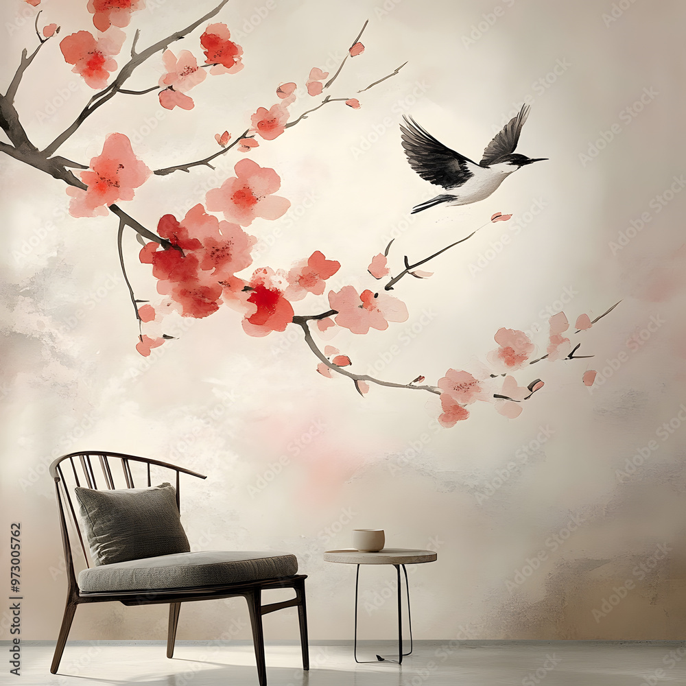 Fototapete joyful wallpaper elegant designs with areas for custom messages offers a perfect blend creativity an