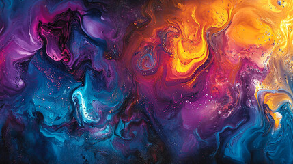 Fototapeta premium Abstract background made in colorful style