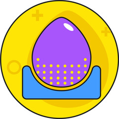 Beauty makeup cosmetic multi colored icon pack