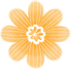 Hand-Drawn Floral Clipart In Pastel Shades, Featuring Simple, Delicate Flowers. Perfect For Spring-Themed Crafts, Invitations, And Designs. Easily Adaptable For Various creative projects.